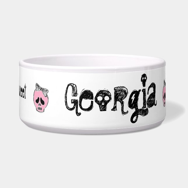 Skullette - Lickity Sweet Bowl, LG Bowl (Front)