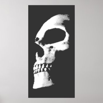 Skullfade Poster by tat2ts at Zazzle