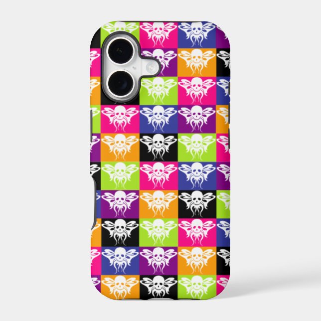 Skullfly iPhone Case (Back)