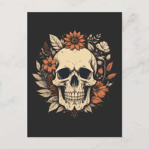 Skullhead Postcard