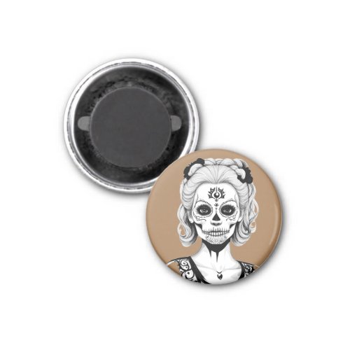 SKULLHEAD WOMAN  MAGNET