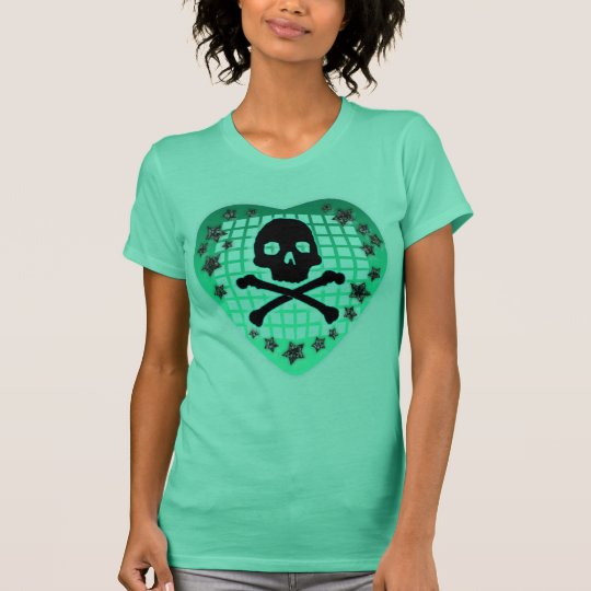 skullie heart T-Shirt