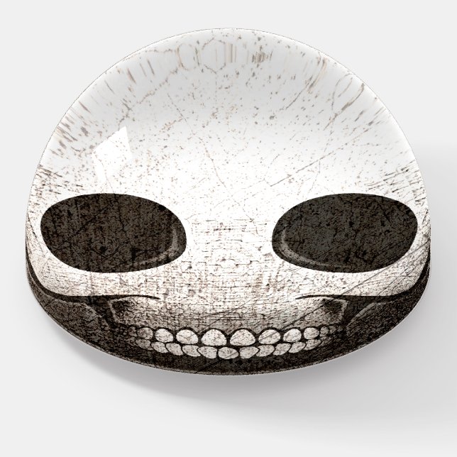 Skullmoji Vintage clipboard Paperweight (Angled)