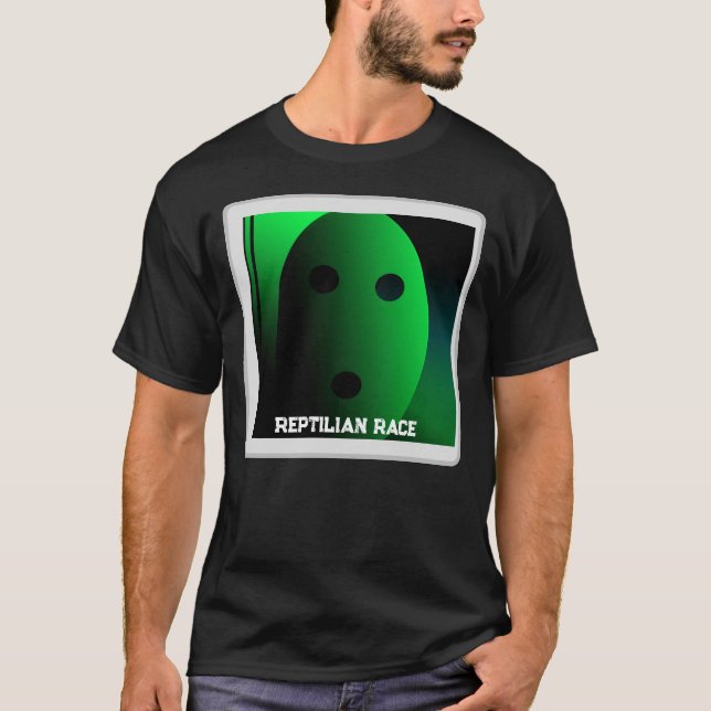 Skullnskin Graphics - Reptilian Race T-Shirt (Front)