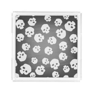 Skulls Acrylic Tray