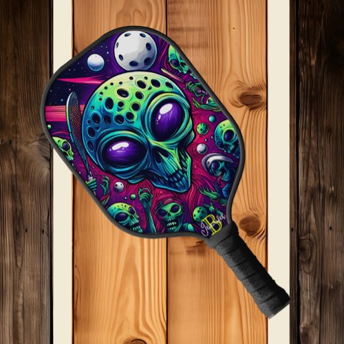 Skulls and Alien Heads Paddle