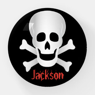 Skulls And Crossbones Paperweight