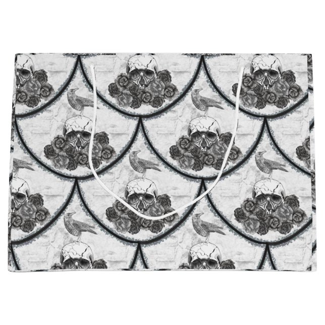 Skulls and Crows Gift Bag (Front)