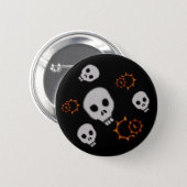 Skulls and Gears, buttons (Front & Back)
