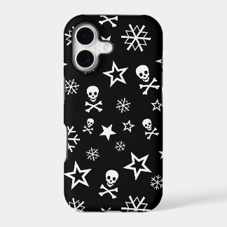 Skulls and Snowflakes iPhone 17 Case