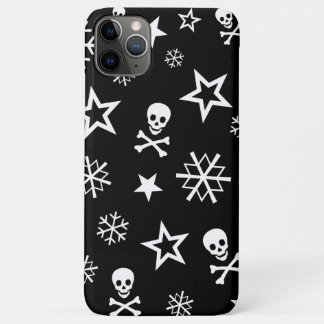 Skulls and Snowflakes iPhone 11 Pro Max Case