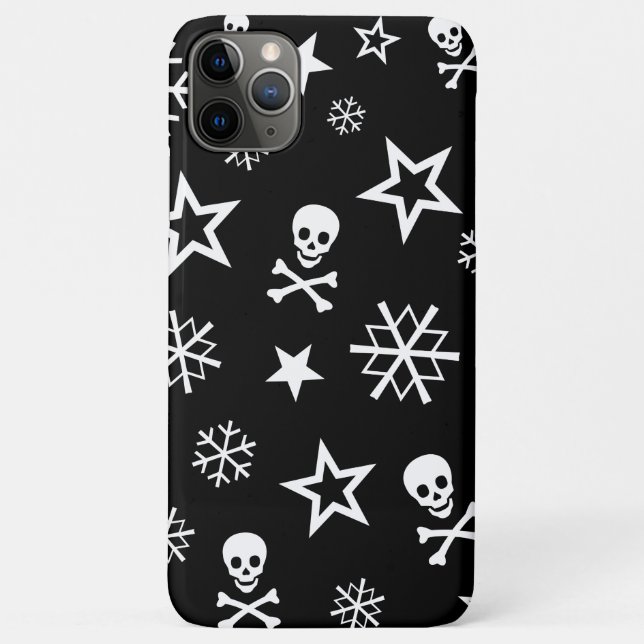 Skulls and Snowflakes Case-Mate iPhone Case (Back)