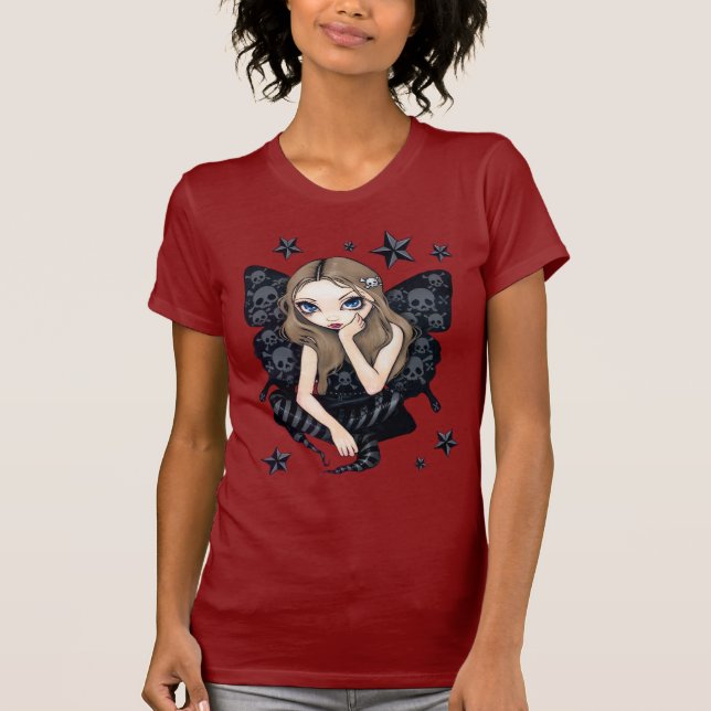 Skulls And Stars gothic fairy Shirt (Front)