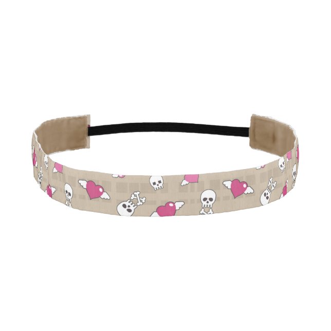 Skulls Athletic Headband (Front)