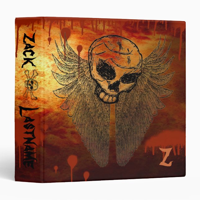 Skulls Binder (Front/Spine)