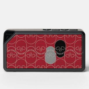  Skulls - Blood Red and Bone White  Bluetooth Speaker