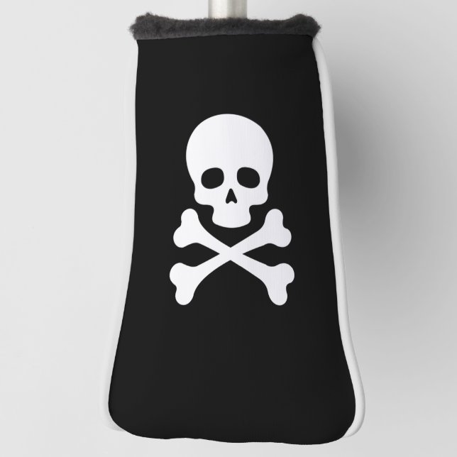 Skulls Bones Golf Head Cover (Rotate 90)