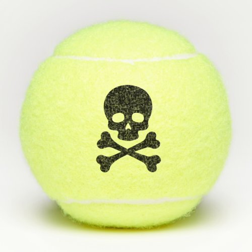 Skulls Bones Tennis Balls