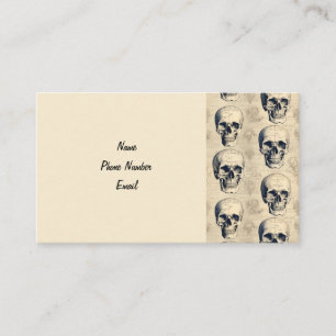 Skulls business card
