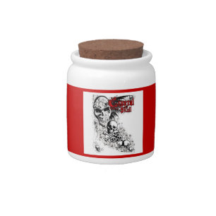 Skulls Candy Jar