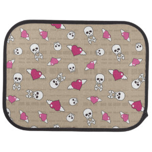 Skulls Car Mat