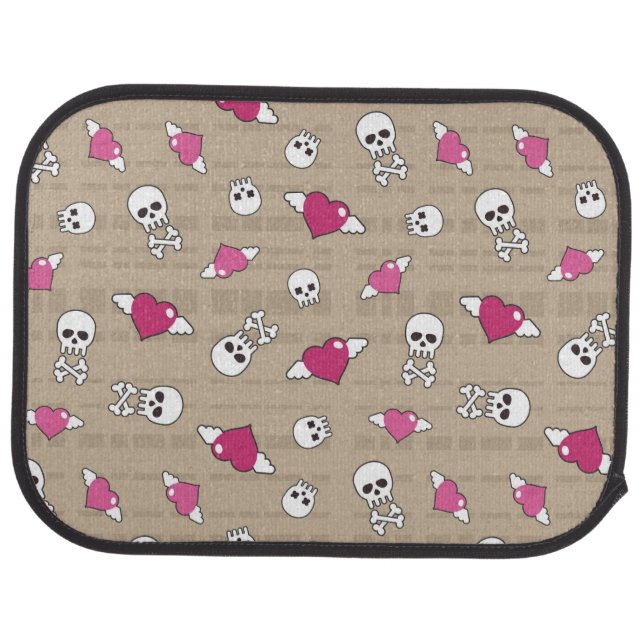 Skulls Car Mat (Rear)