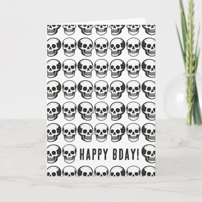 Skulls Card (Front)