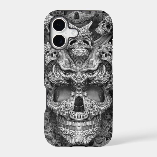 Skulls Case-Mate iPhone Case (Back)
