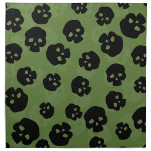 Skulls Cloth Napkin