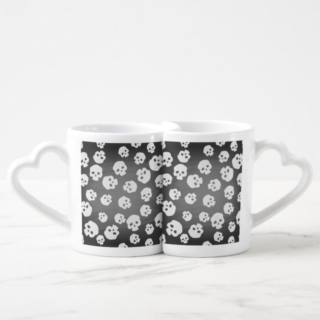 Skulls Coffee Mug Set (Front Nesting)