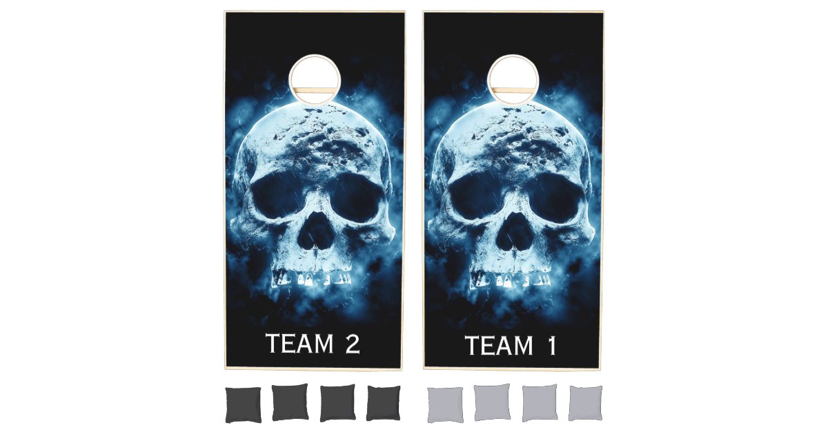 Skulls Cornhole Set Zazzle Com