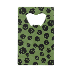 Skulls Credit Card Bottle Opener