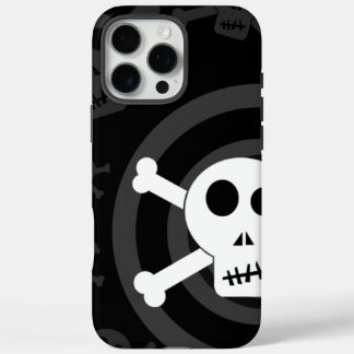 =[ Skulls & Crossbones ]=  iPhone 16 Pro Max Case
