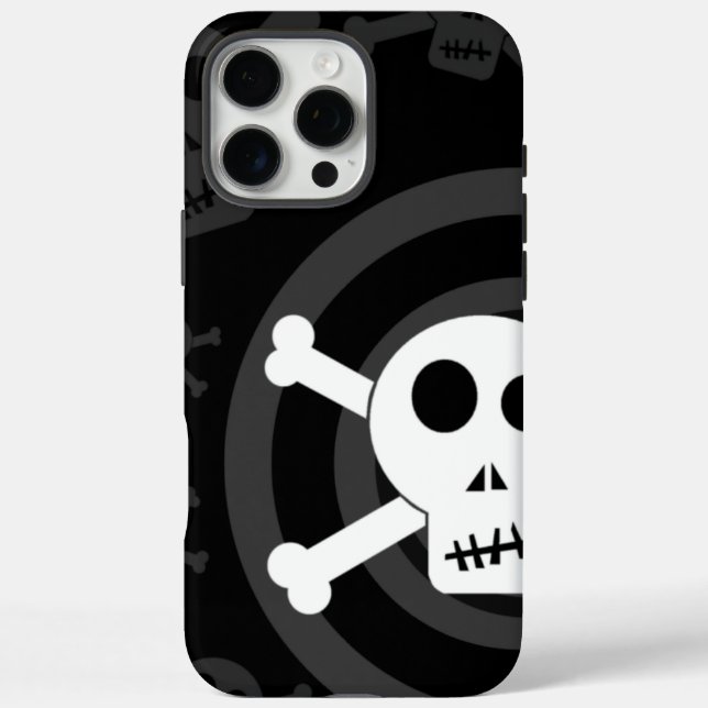 =[ Skulls & Crossbones ]=  Case-Mate iPhone Case (Back)
