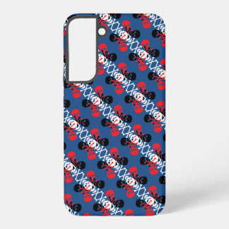 Skulls & Crossbones Patter Samsung Galaxy S22+ Case