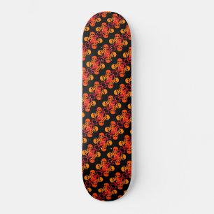 Skulls & Crossbones Pattern Skateboard Deck