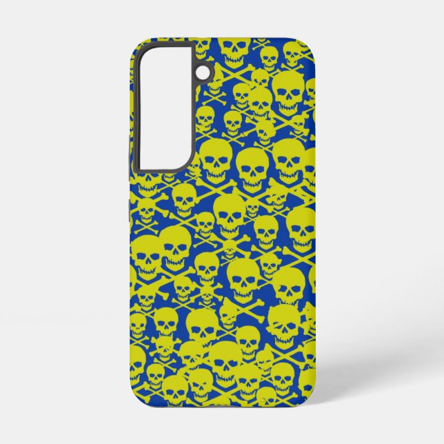 Skulls & Crossbones Samsung Galaxy Case (Back)
