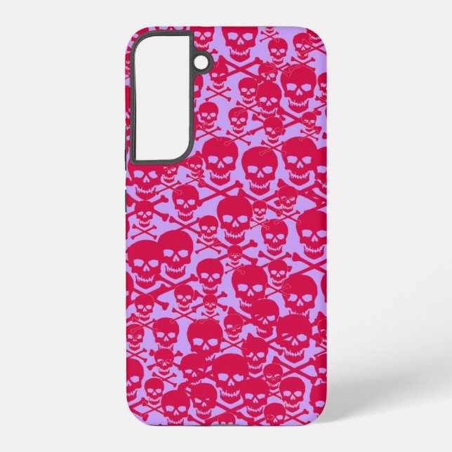Skulls & Crossbones Samsung Galaxy Case (Back)