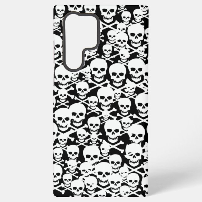 Skulls & Crossbones Samsung Galaxy Case (Back)
