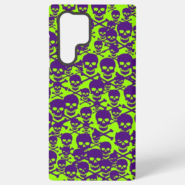 Skulls & Crossbones Samsung Galaxy Case (Back)