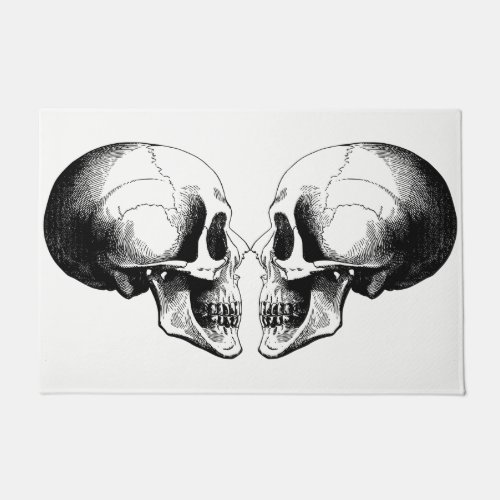 Skulls Door Mat