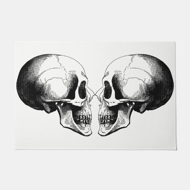Skulls Door Mat (Front)