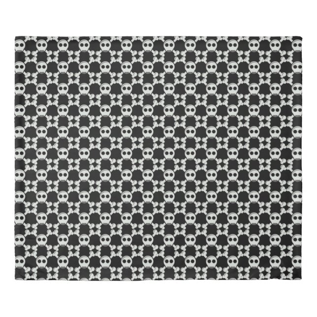 Skulls Duvet Cover (Front)