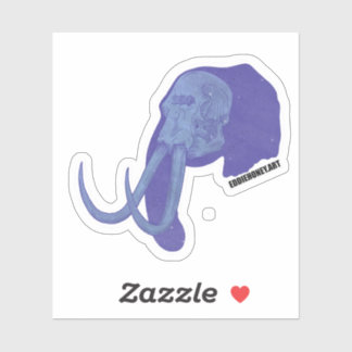 Skulls - Elephant Sticker