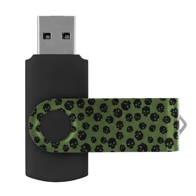 Skulls Flash Drive (Opened)