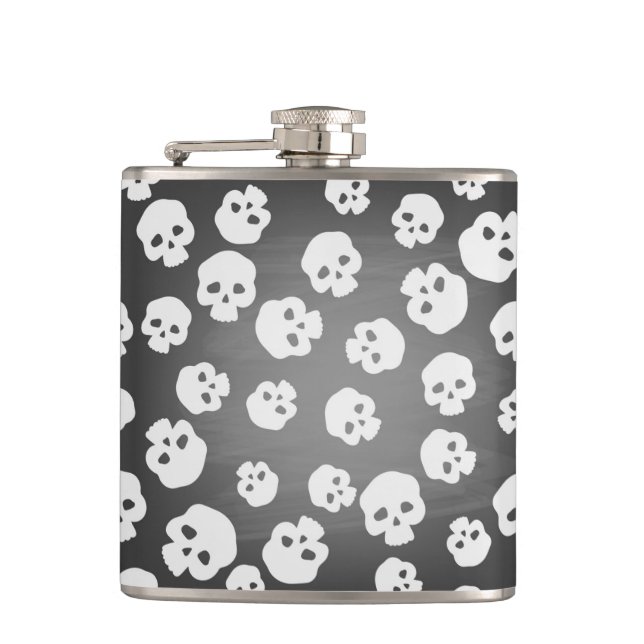 Skulls Flask (Front)
