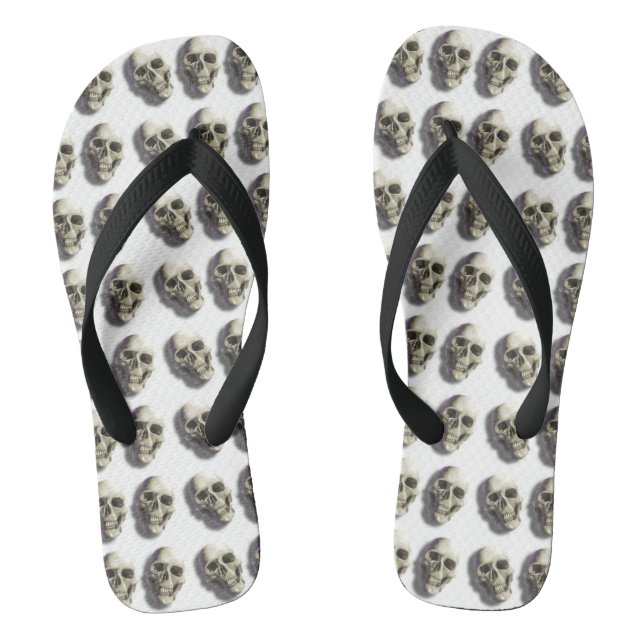 Skulls Flip Flops (Footbed)