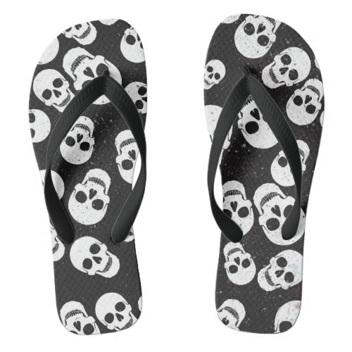 Skulls  flip flops