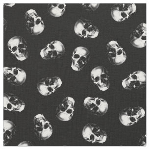 Skulls Gothic Halloween Fabric