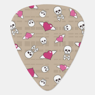 Skulls Guitar Pick